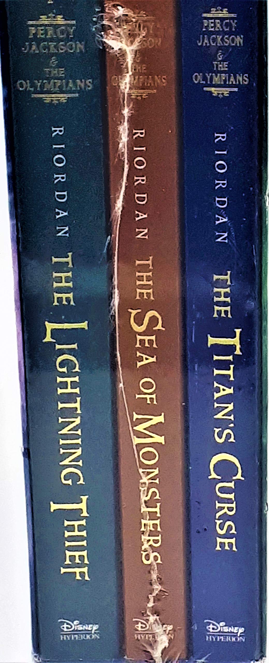 Percy Jackson and the Olympians Paperback Boxed Set (Books 1-3)