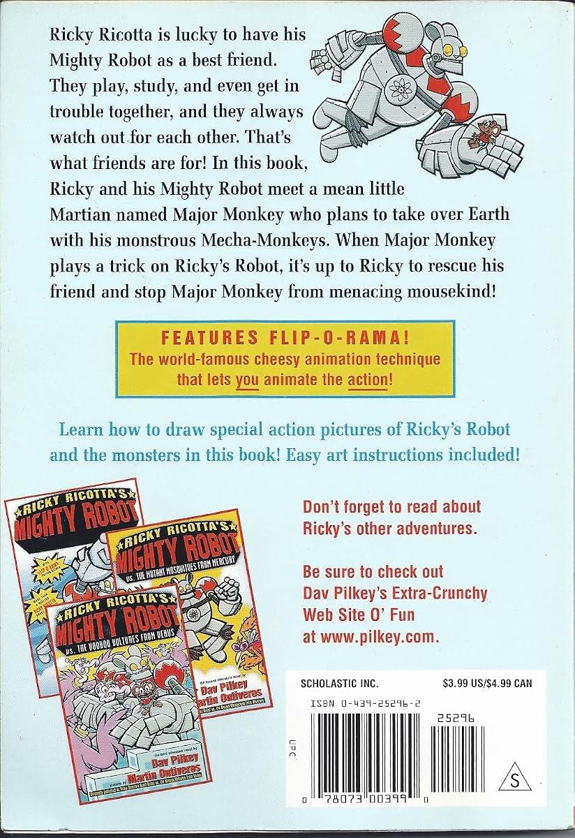 Ricky Ricotta's Mighty Robot vs. The Mecha-Monkeys From Mars