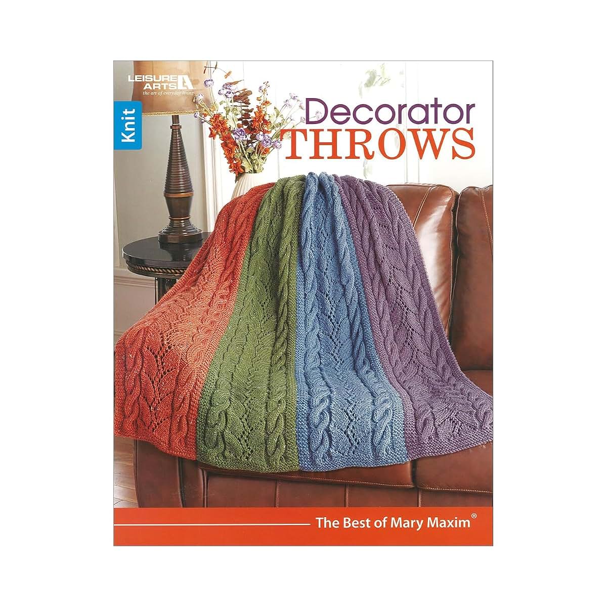 Decorator Throws: Knit (Best of Mary Maxim)