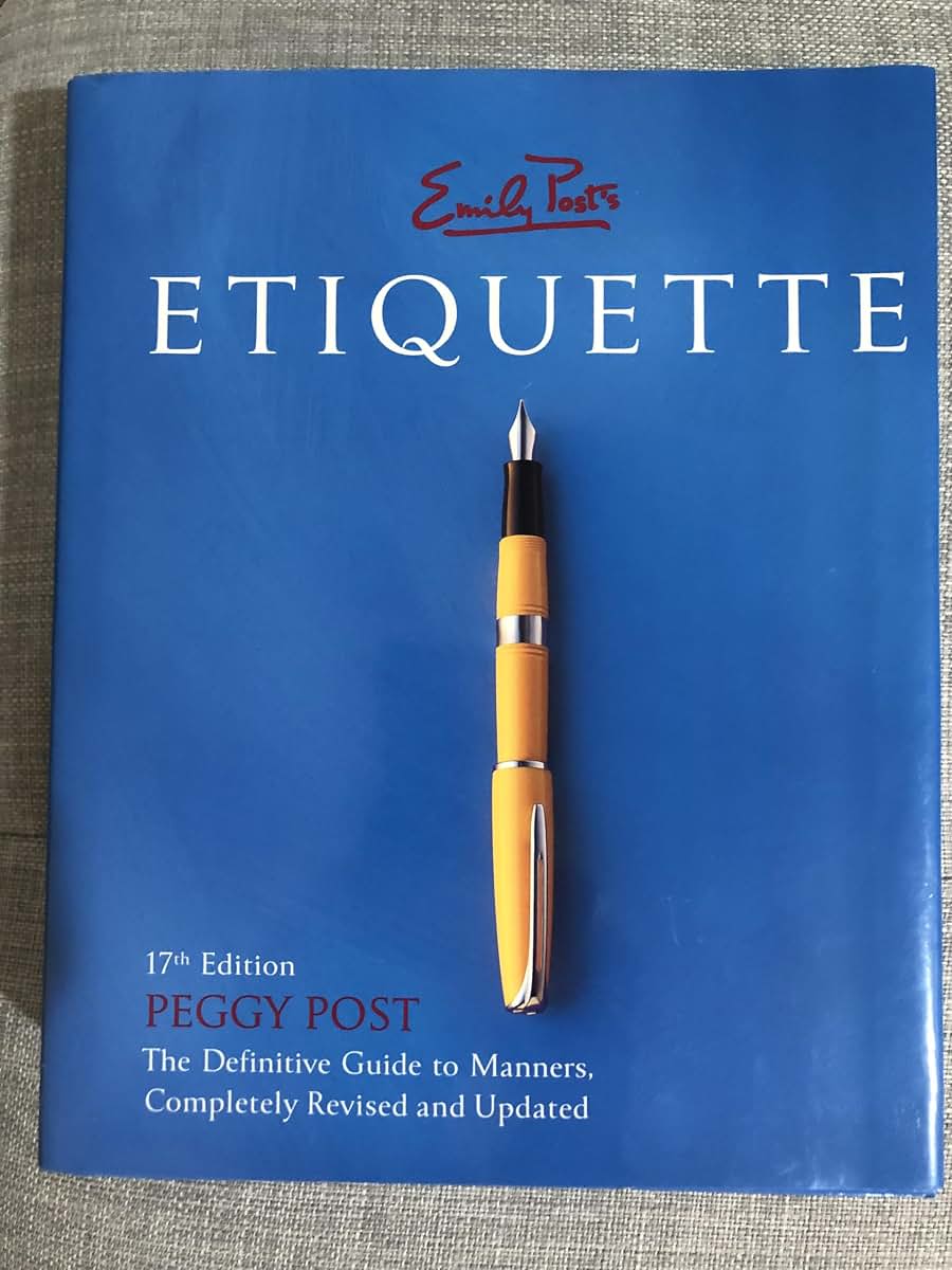 Emily Post's Etiquette, 17th Edition (Thumb Indexed)