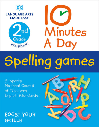 10 Minutes a Day Spelling Games, 2nd Grade