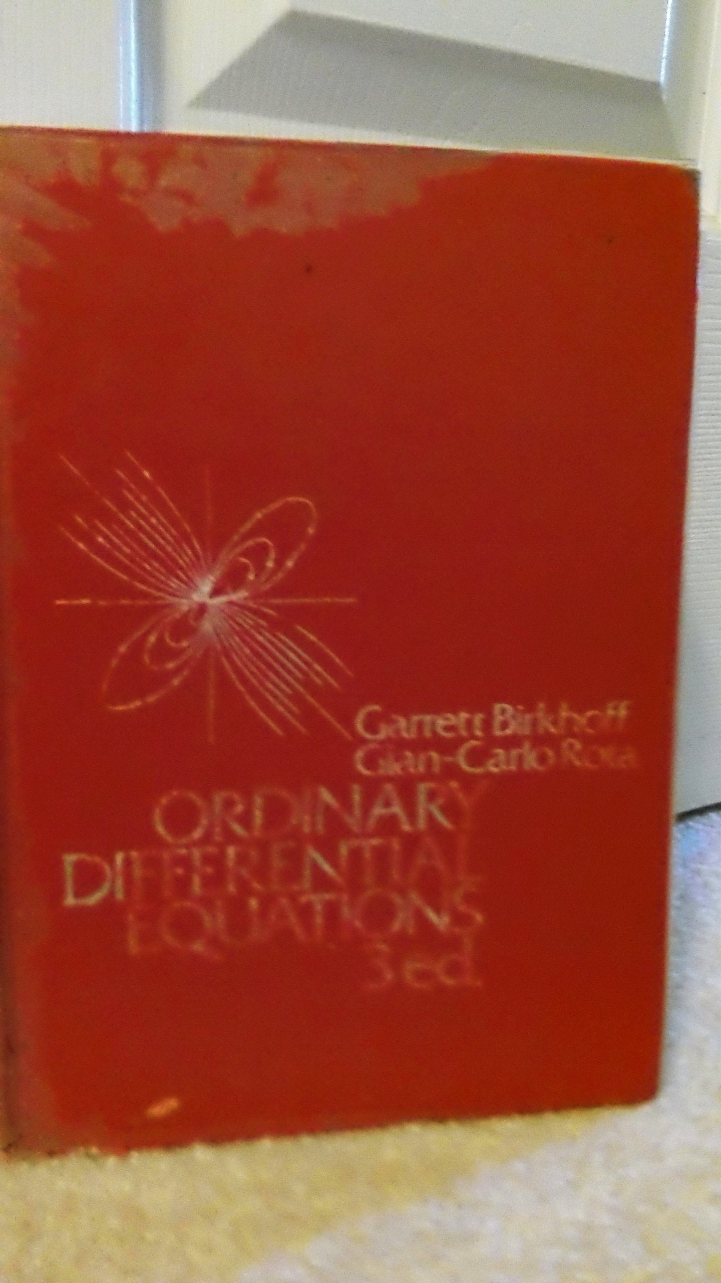 Ordinary differential equations
