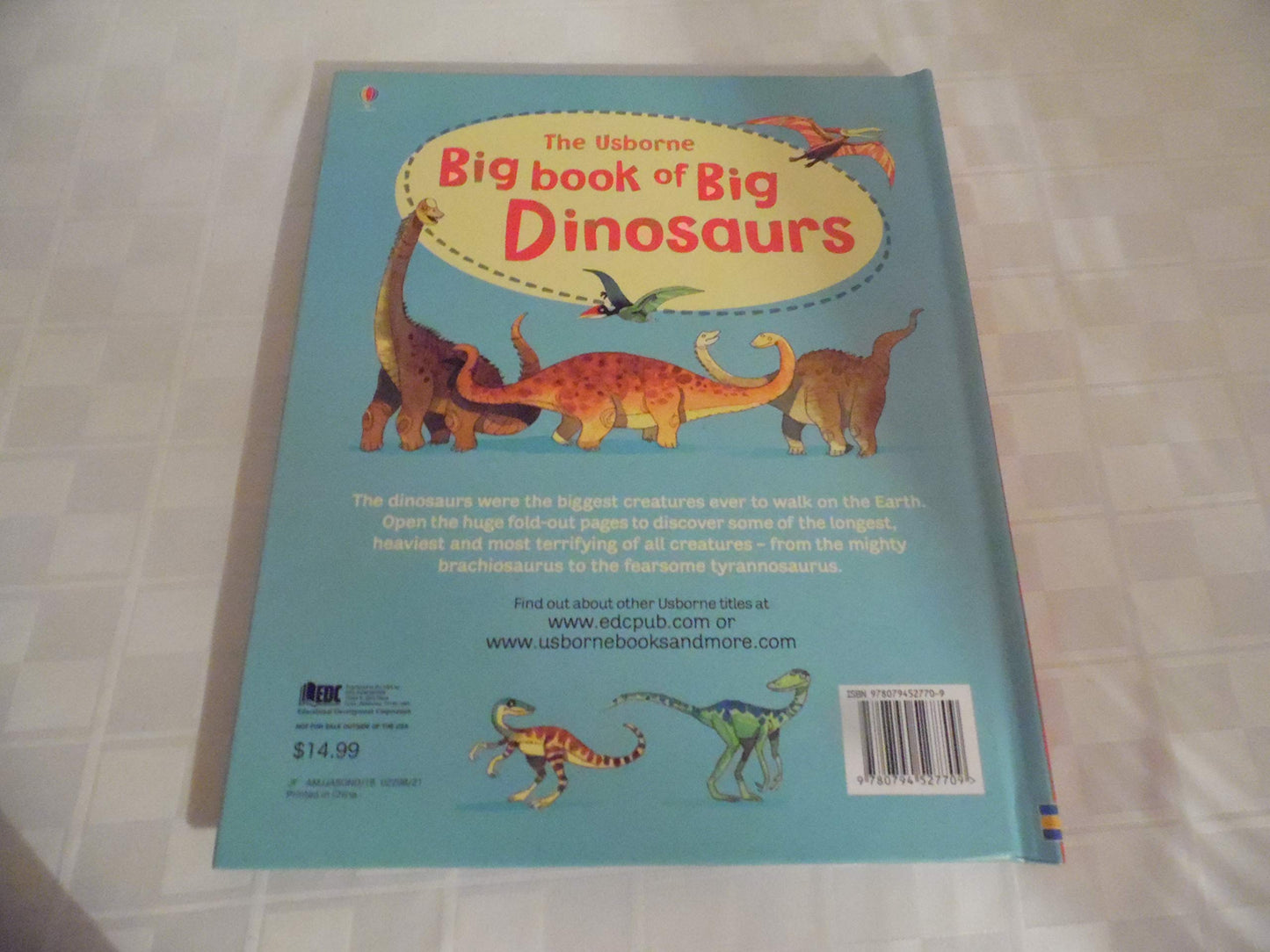 The Usborne Big Book of Big Dinosaurs