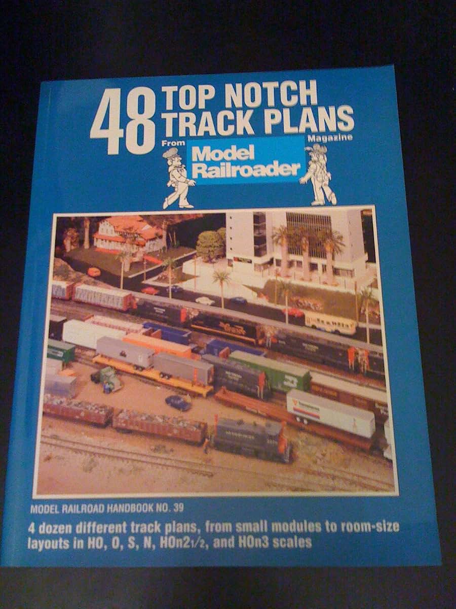 48 Top Notch Track Plans: From Model Railroader Magazine (Model Railroad Handbook)
