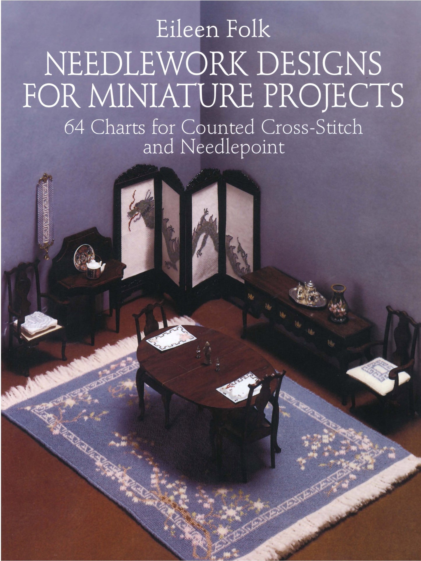 Needlework Designs for Miniature Projects: 64 Charts for Counted Cross-Stitch and Needlepoint (Dover Crafts: Embroidery & Needlepoint)