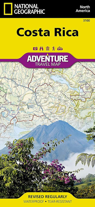 Costa Rica (National Geographic Adventure Map)