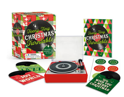 Teeny-Tiny Christmas Turntable: Includes 3 Holiday LPs to Play! (RP Minis)