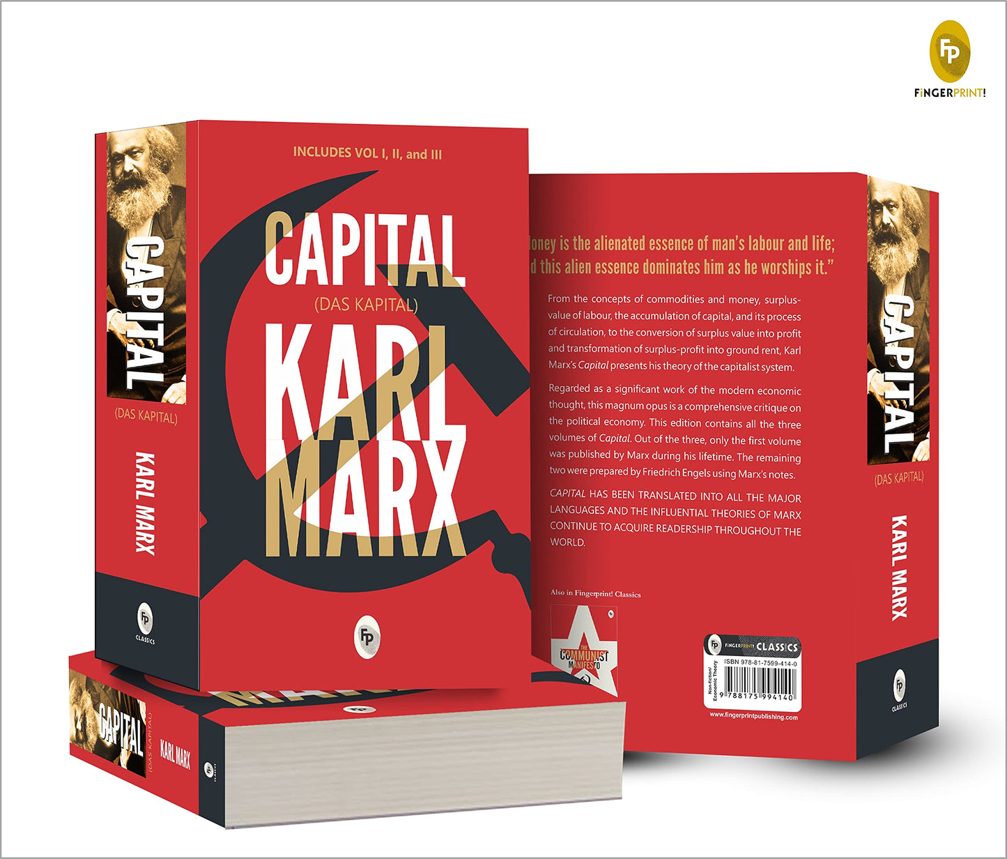 Capital (Das Capital): Includes Vol.1,2,3