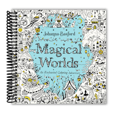 Magical Worlds: An Enchanted Coloring Adventure