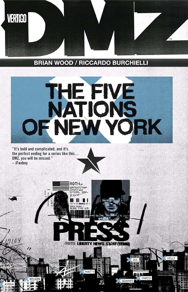 DMZ Vol. 12: The Five Nations of New York
