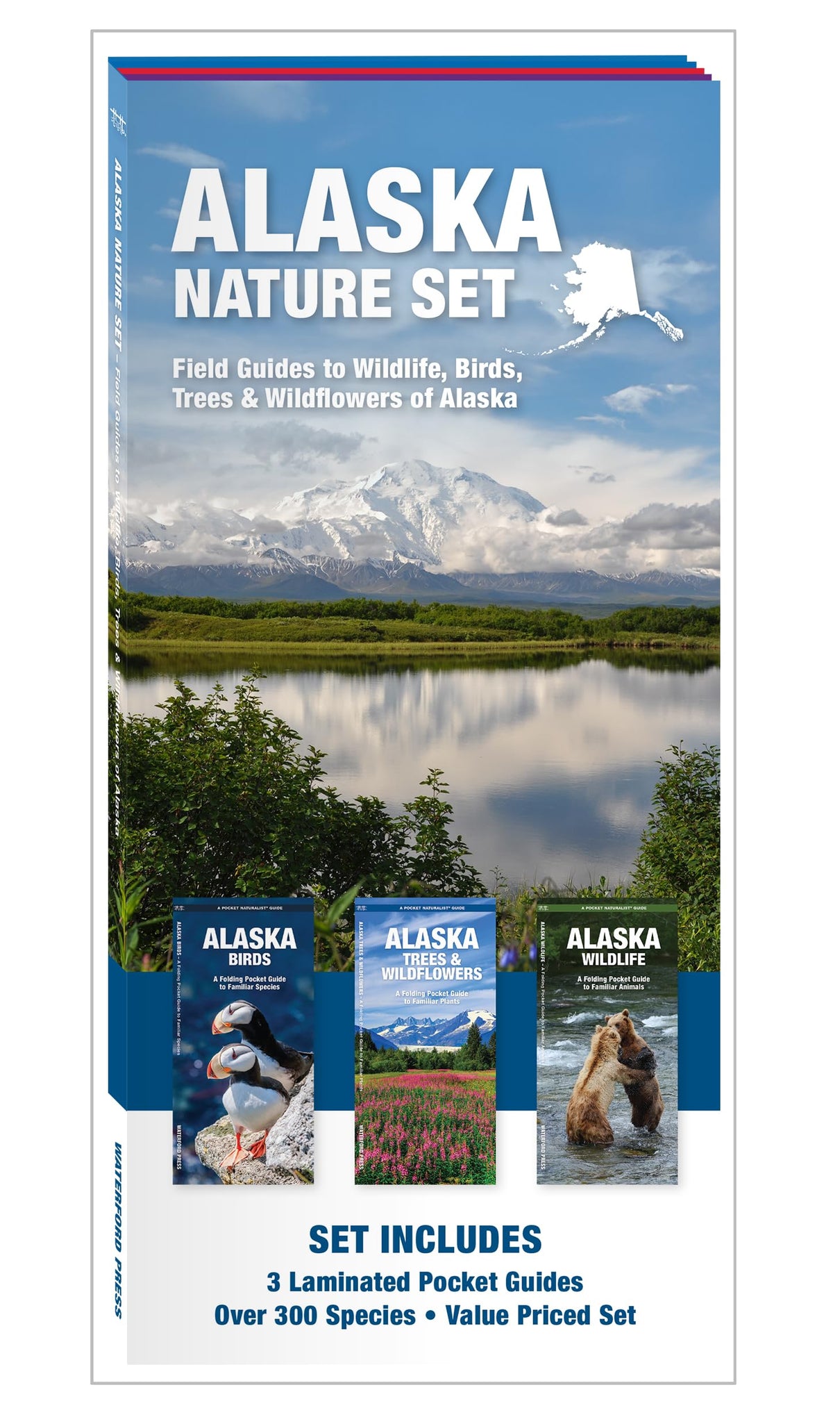 Alaska Nature Set: Field Guides to Wildlife, Birds, Trees & Wildflowers of Alaska (Nature Observation North America)