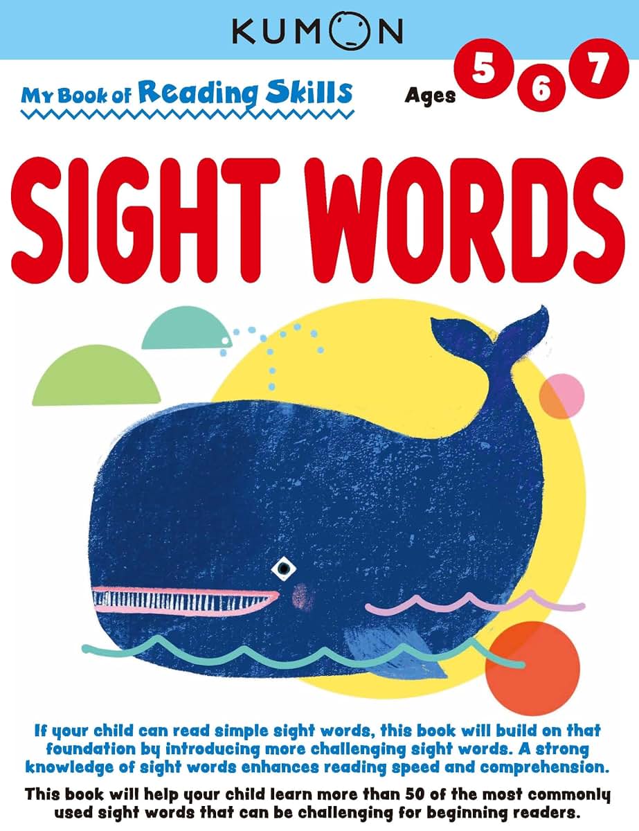 Kumon My Book of Reading Skills: Sight Words