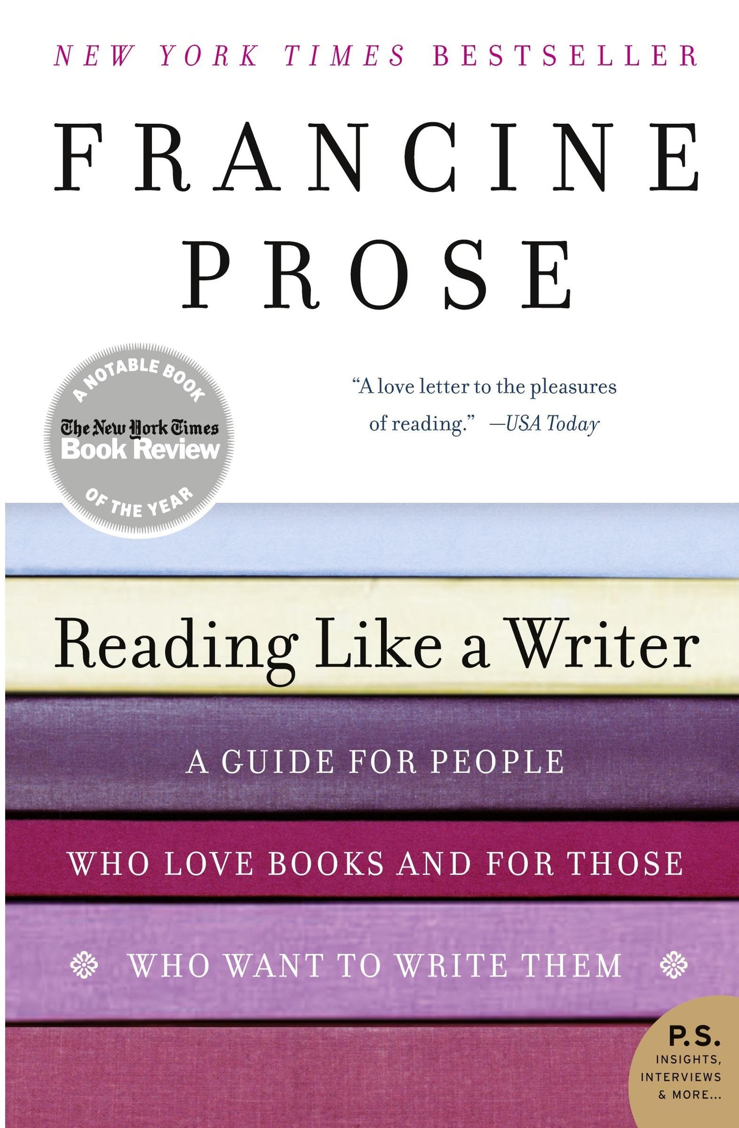 Reading Like a Writer: A Guide for People Who Love Books and for Those Who Want to Write Them (P.S.)
