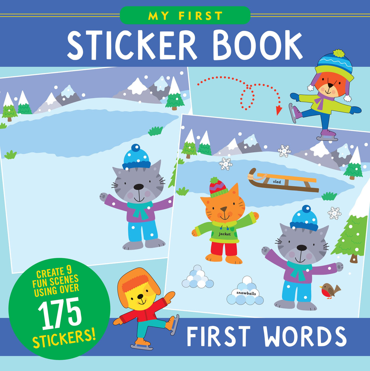 My First Sticker Book - First Words (175 Stickers)