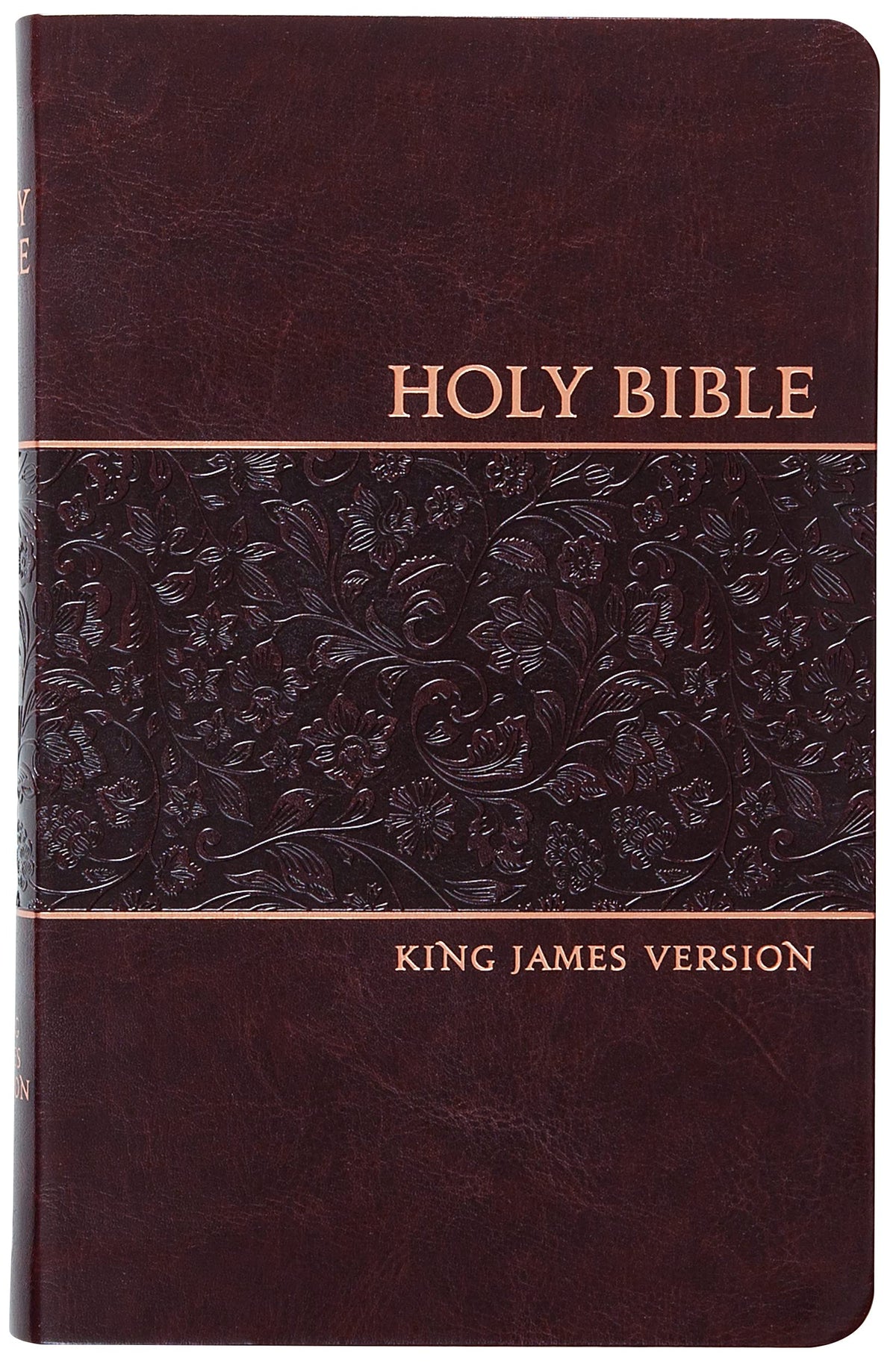 KJV Holy Bible: Mulberry (Deep Burgundy), Personal Large Print (11-pt) - Thumb Indexed, Faux Leather, King James Version