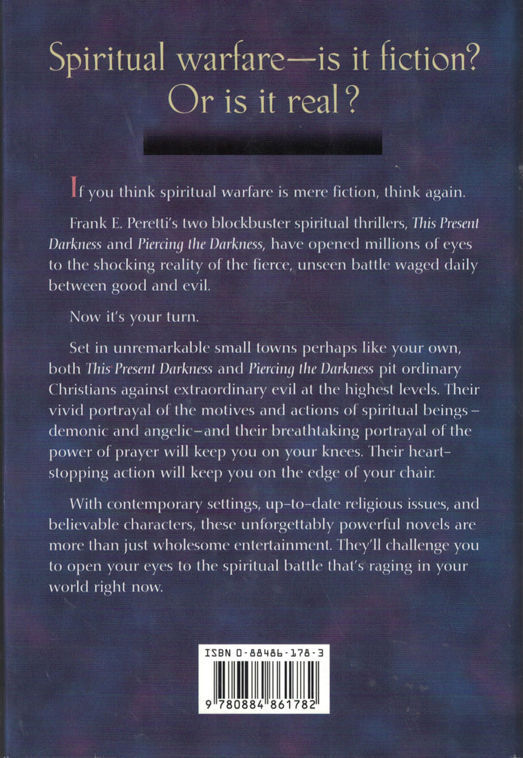 This Present Darkness/Piercing the Darkness — back cover