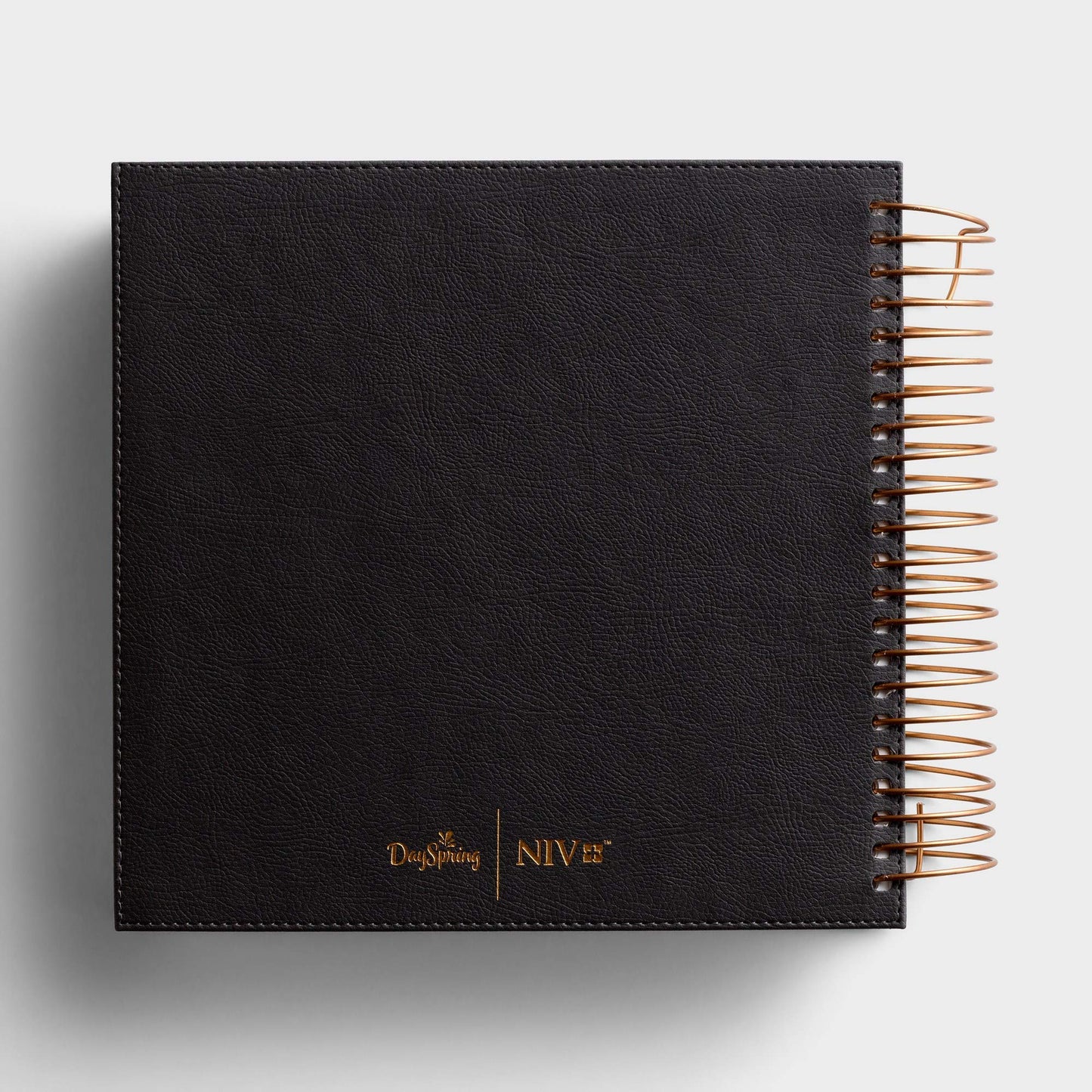 Illustrating Bible NIV Dark Grey (Spiral Bound), J3482 (8 Point Font)