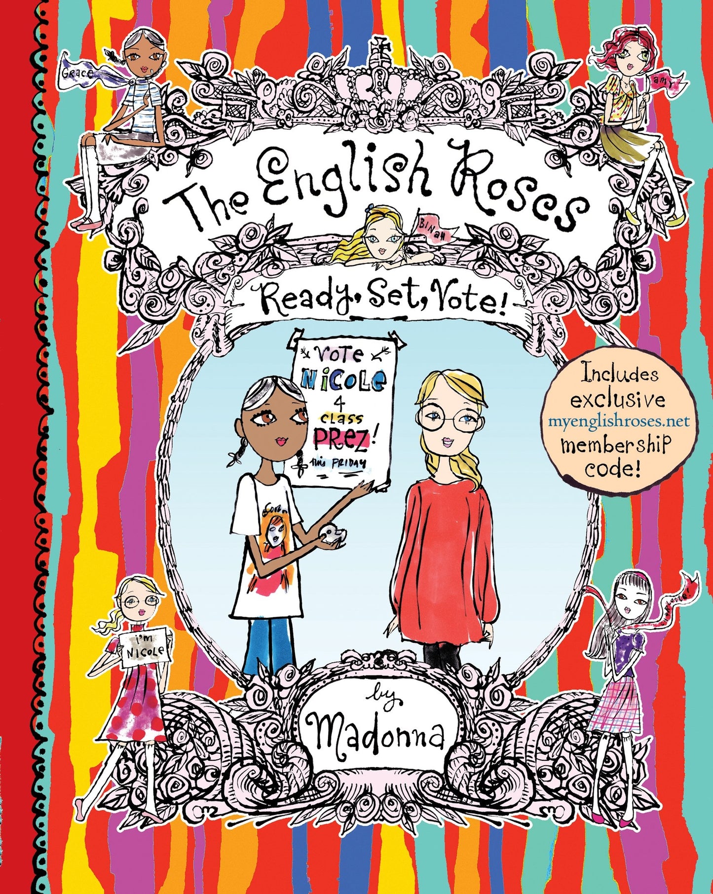 Ready, Set, Vote! (The English Roses #10) by Madonna