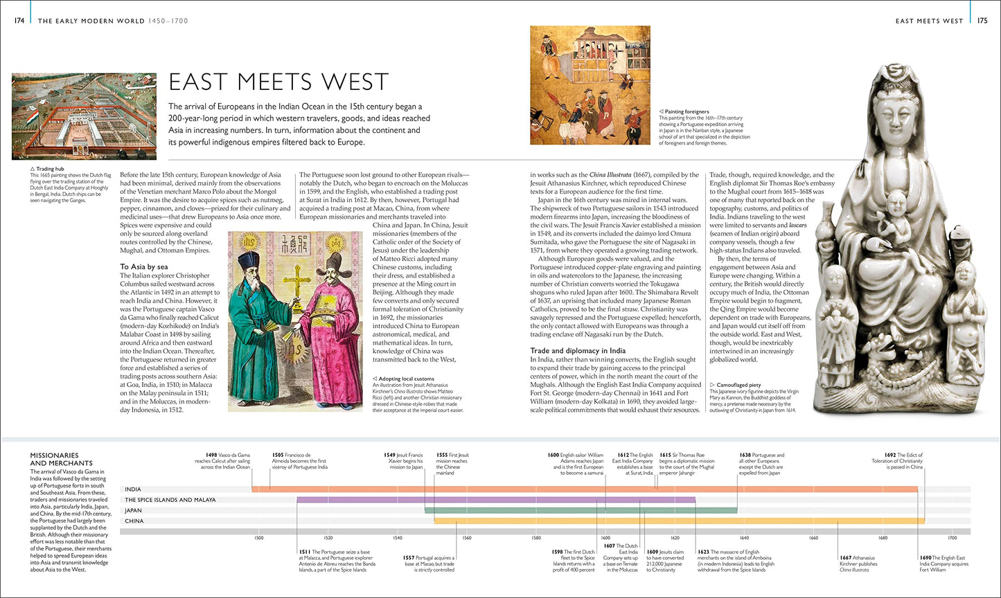 History of the World Map by Map (DK History Map by Map)