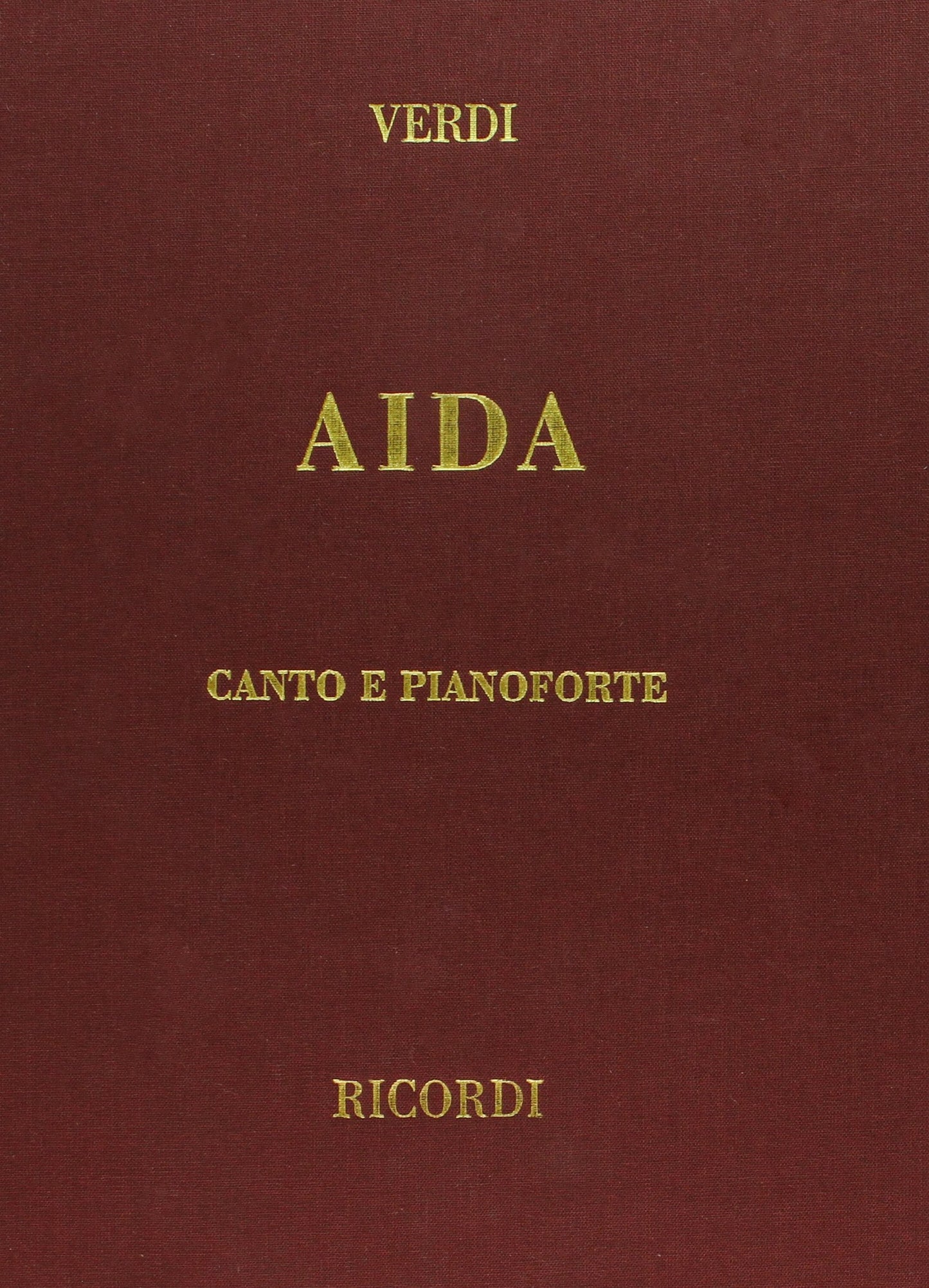 Aida: Vocal Score, Cloth, It