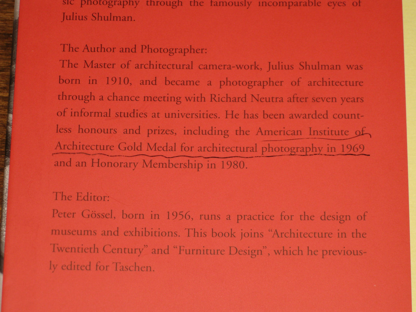 Julius Shulman: Architecture and Its Photography