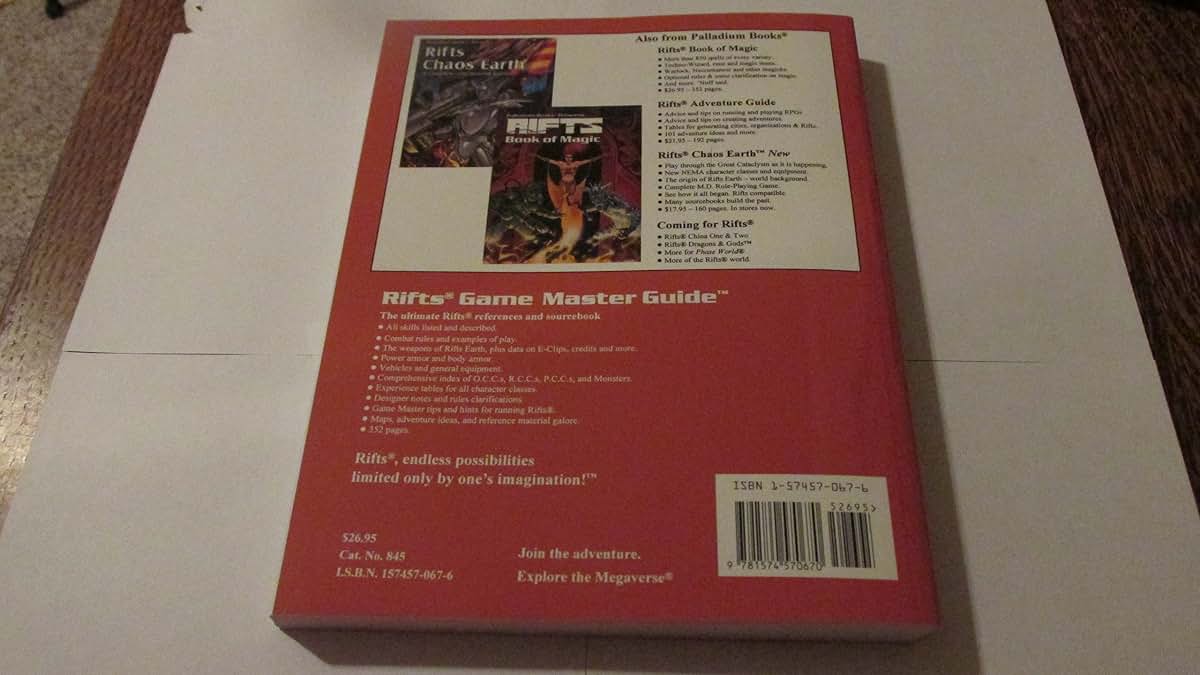 Rifts: Game Master Guide