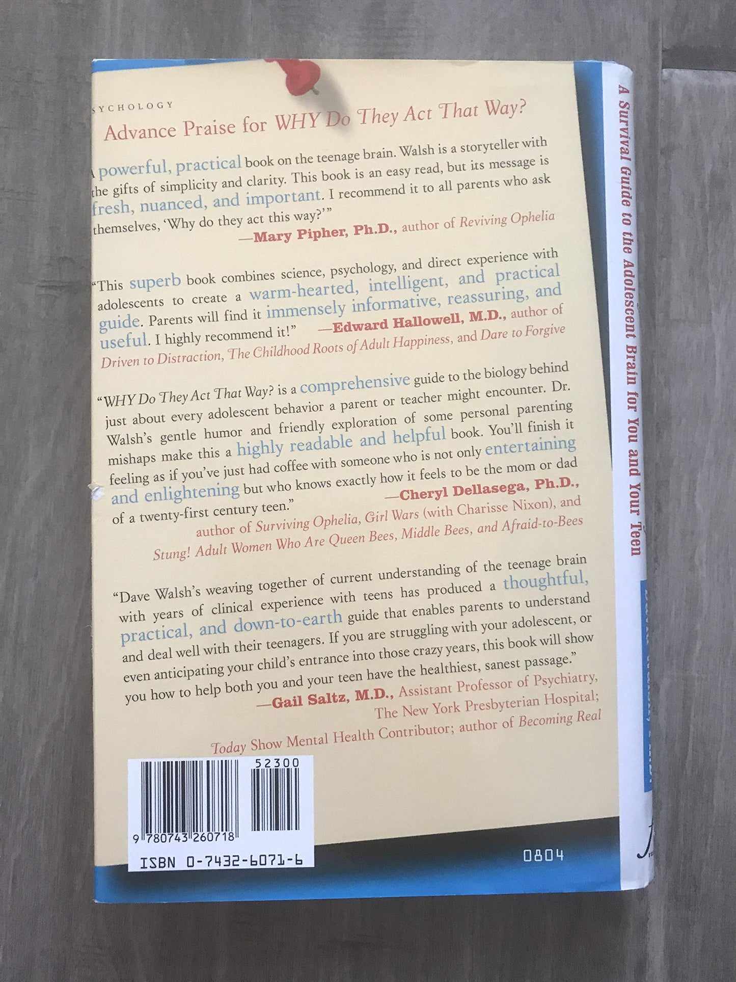 WHY Do They Act That Way?: A Survival Guide to the Adolescen