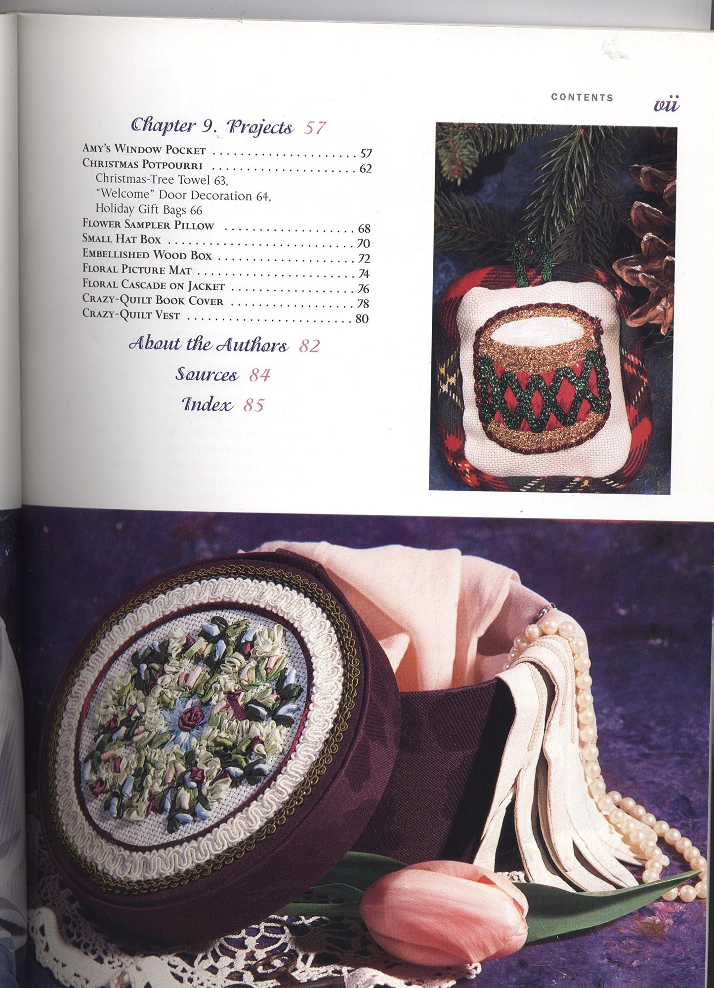 Ribbon Embroidery by Machine