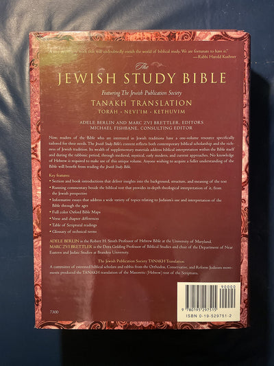 The Jewish Study Bible: Featuring The Jewish Publication Society | New