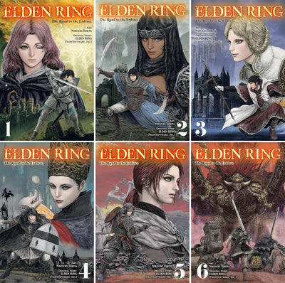 Elden Ring: The Road to the Erdtree Vol 1-6 Collection 6 Books Set