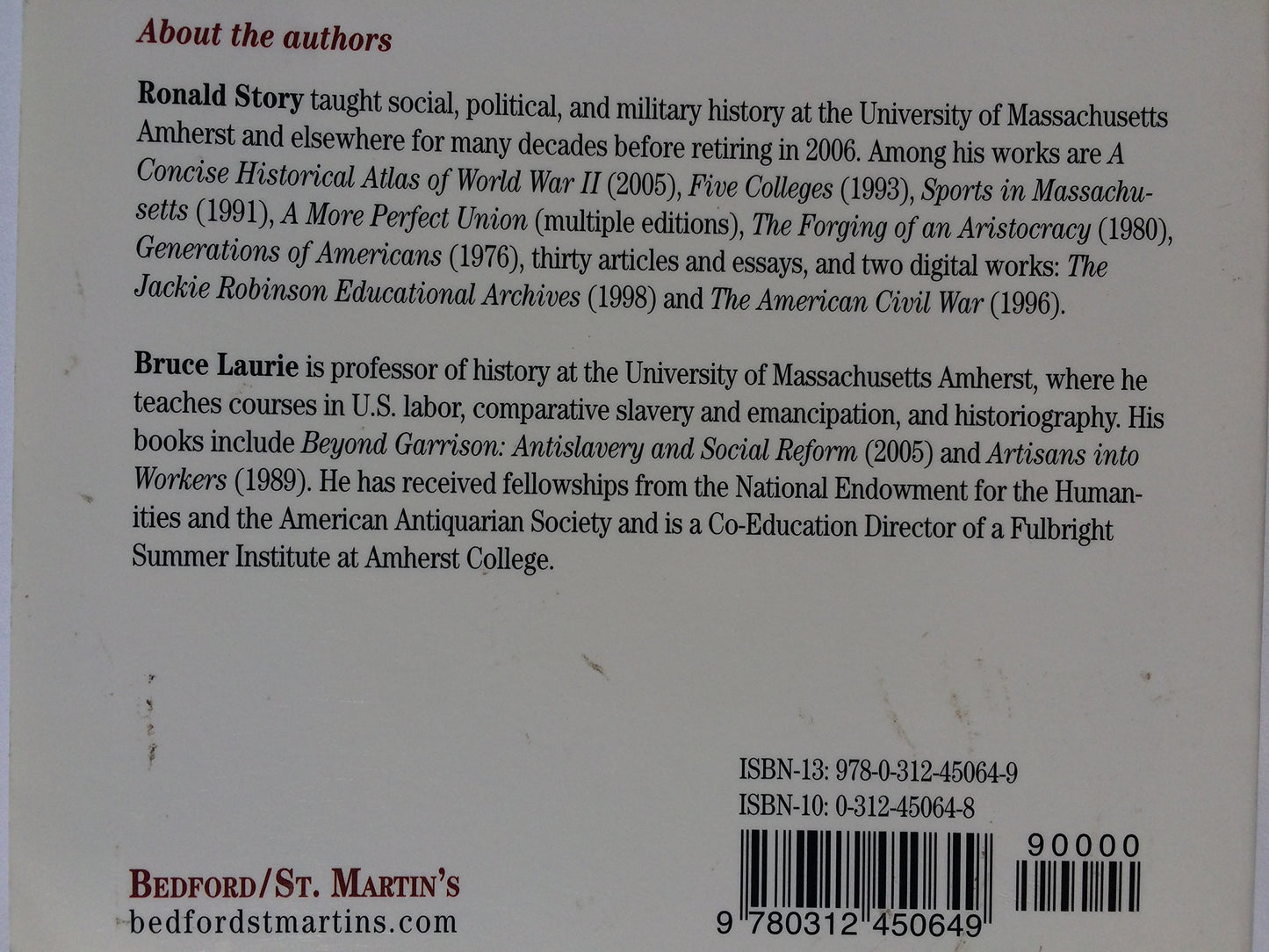 The Rise of Conservatism in America, 1945-2000: A Brief History with Documents (Bedford Series in History and Culture)
