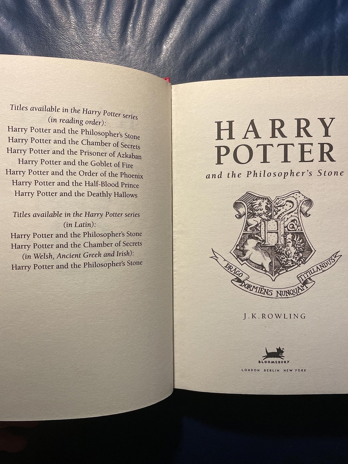 Harry Potter and the Philosopher's Stone