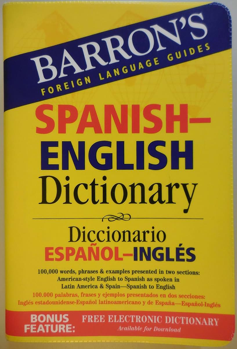 Barron's Foreign Language Guides Spanish-English Dictionary