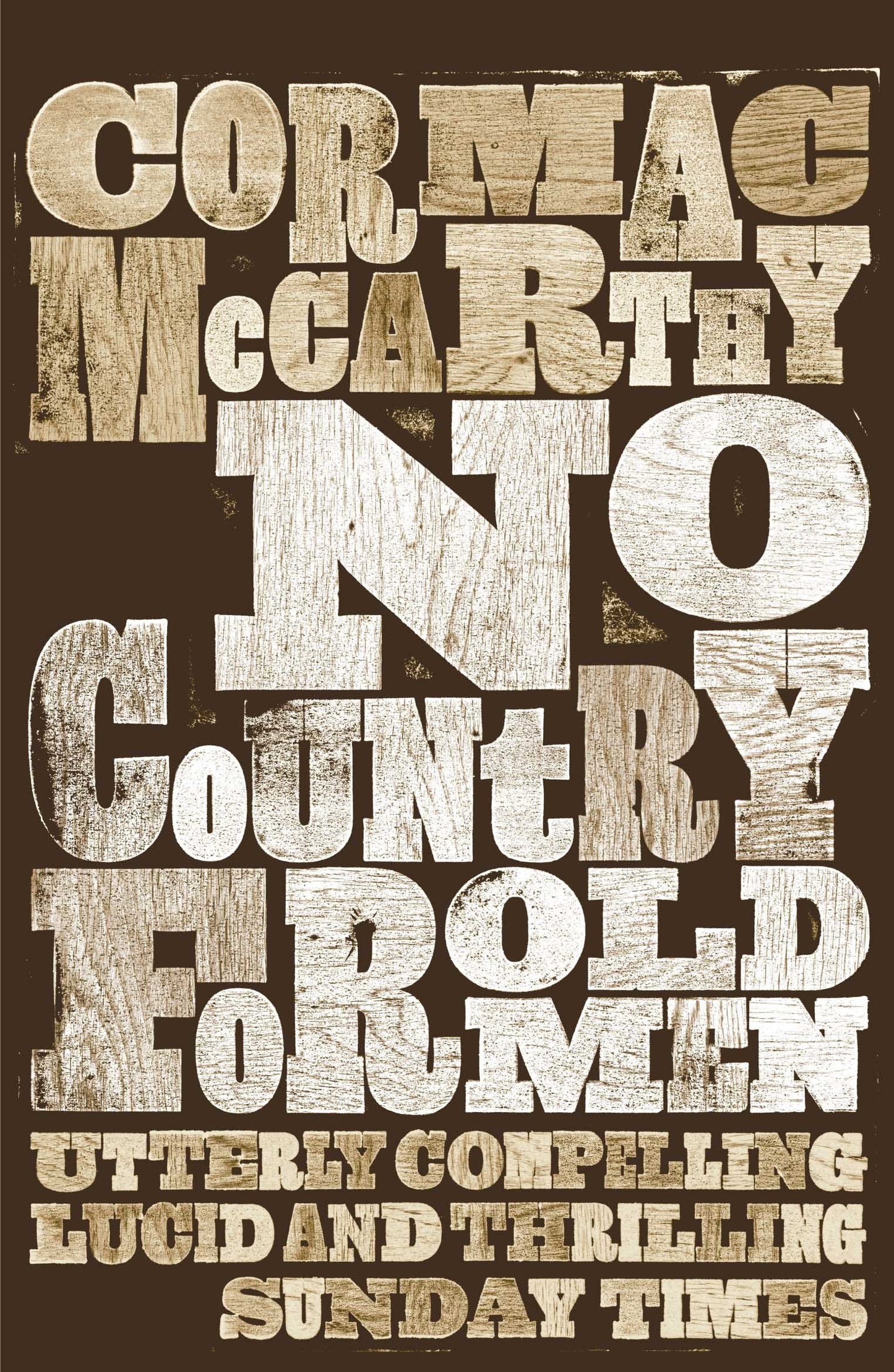 No Country for Old Men by McCarthy, Cormac