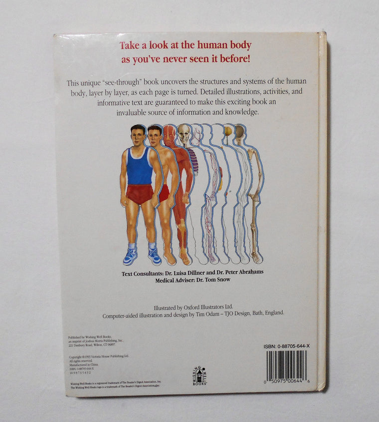 The Human Body: A Fascinating See-Through View of How Our Bodies Work — back cover