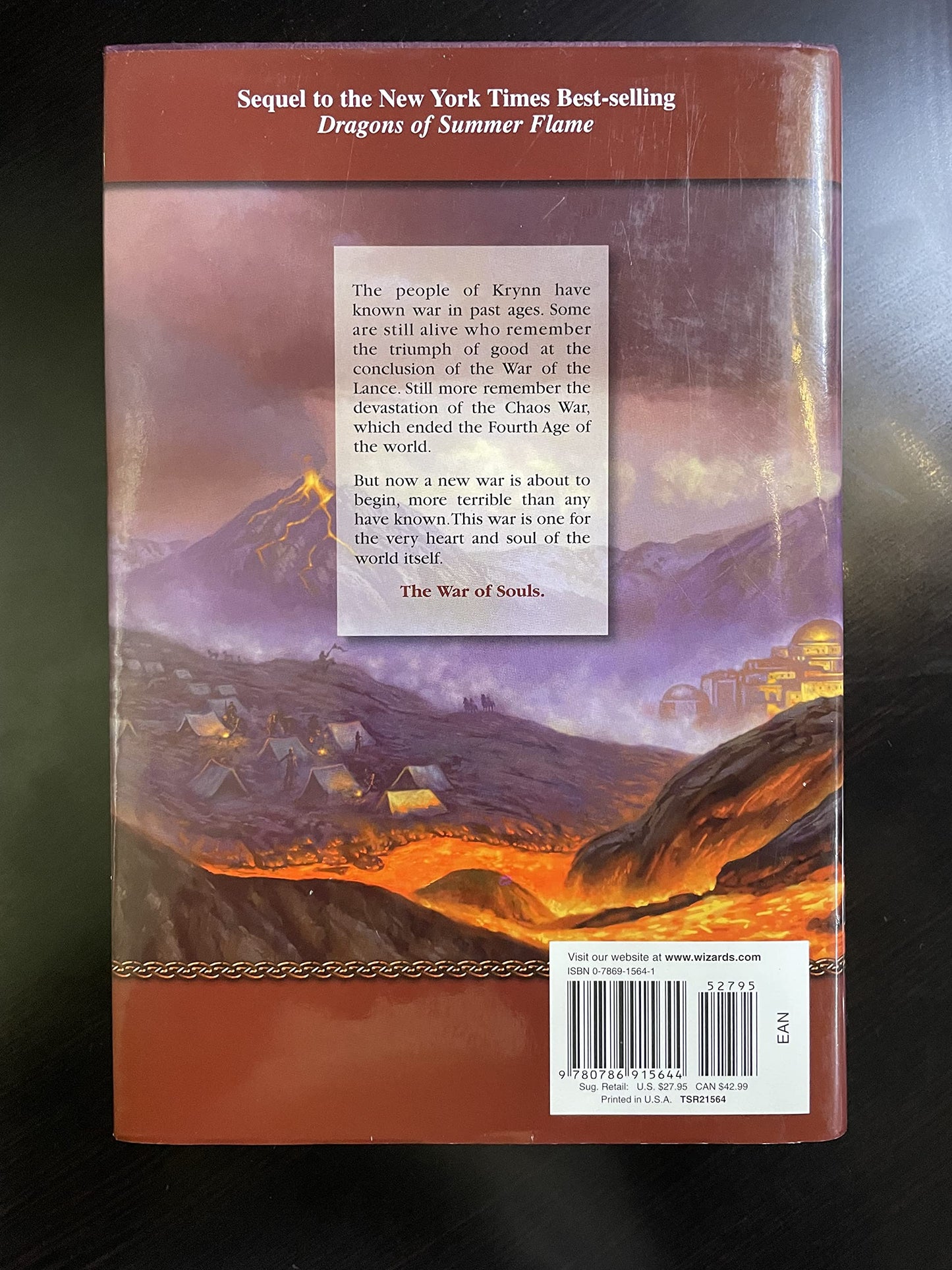 Dragons of a Fallen Sun (Dragonlance: The War of Souls, Volume I)