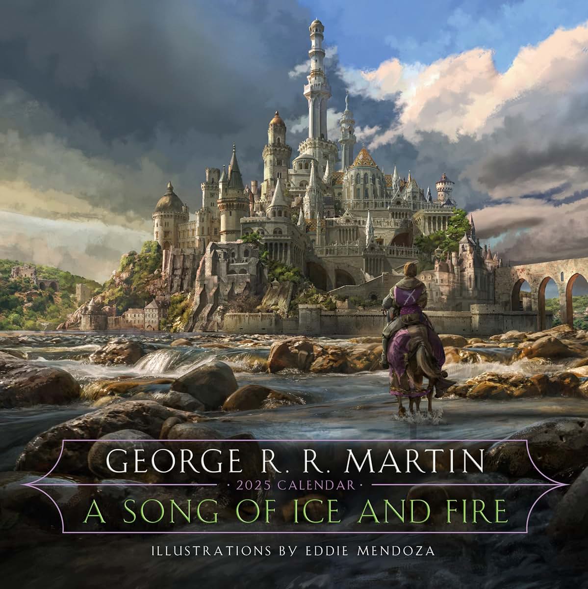 A Song of Ice and Fire 2025 Calendar: Illustrations by Eddie