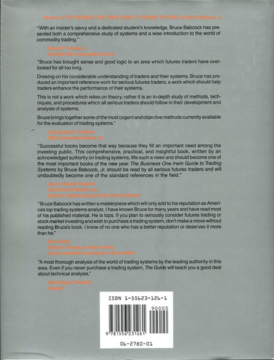 The Dow Jones-Irwin Guide To Trading Systems