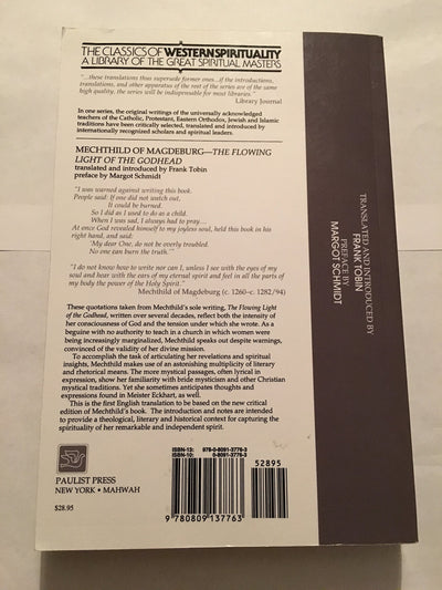 Mechthild of Magdeburg: The Flowing Light of the Godhead (Classics of Western Spirituality)