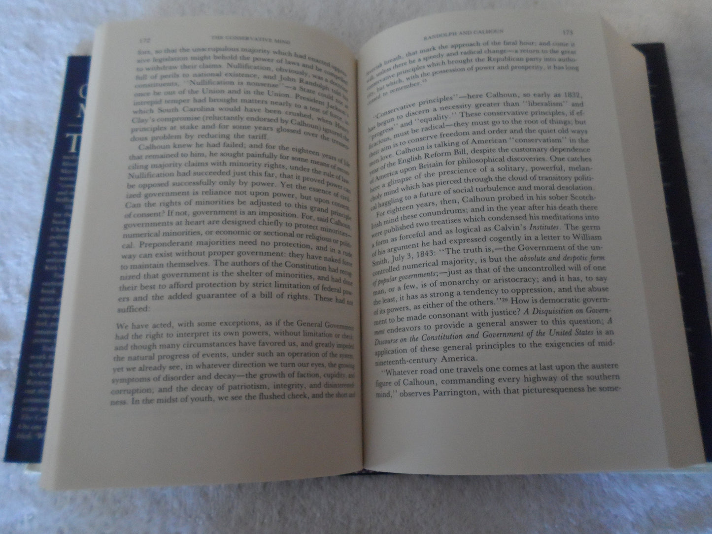 The Conservative Mind: From Burke to Eliot