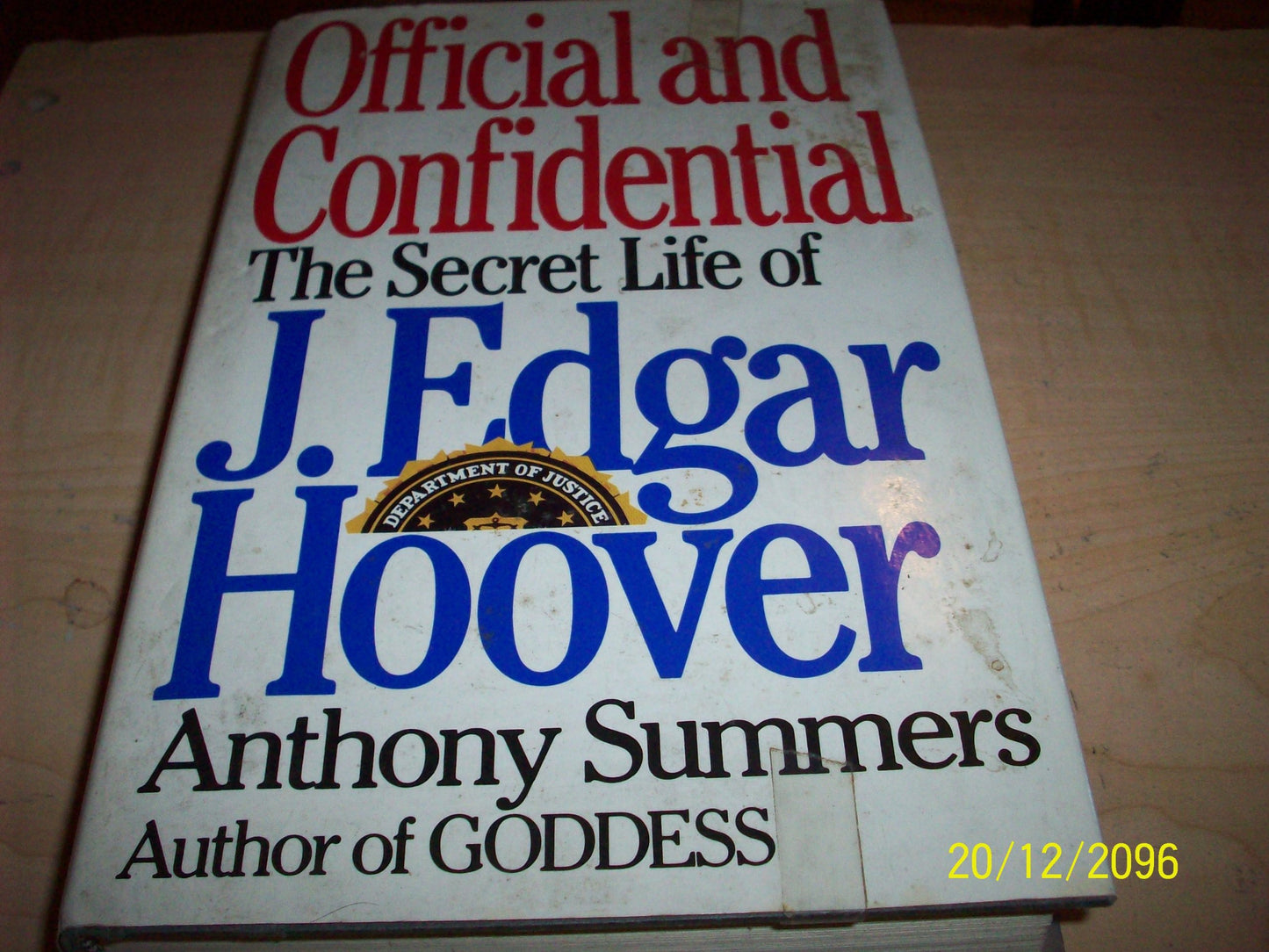 Official and Confidential: The Secret Life of J. Edgar Hoove