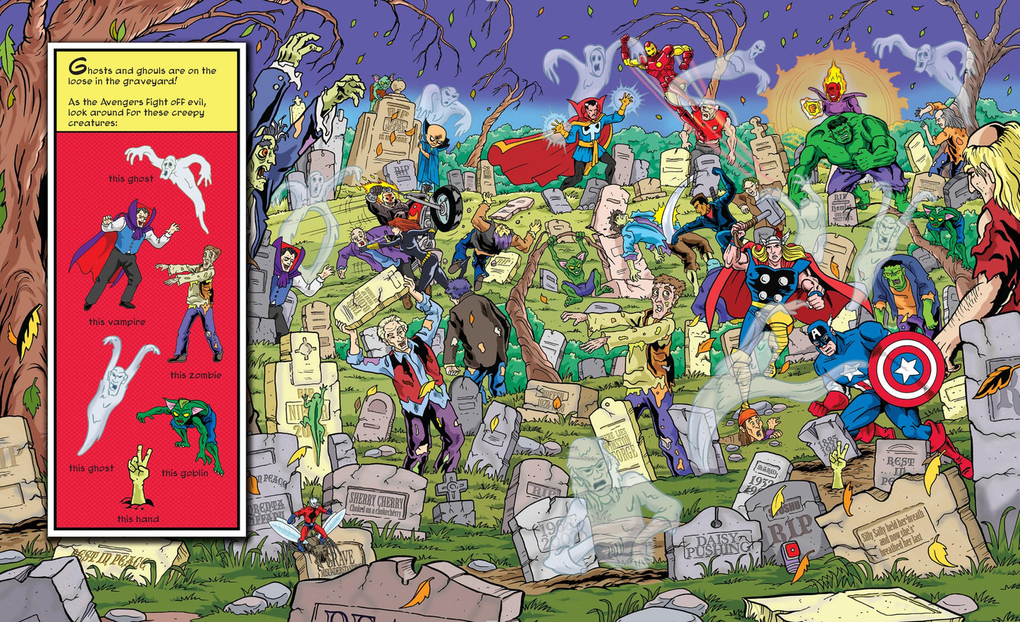 Marvel - Avengers, Guardians of the Galaxy, and Spider-man Look and Find Activity Book - Characters from Avengers Endgame Included - PI Kids