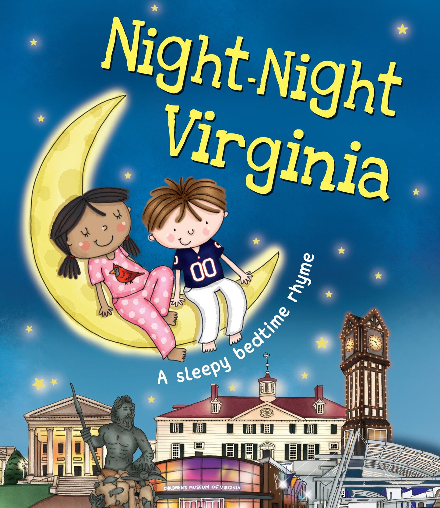 Night-Night Virginia: A Bedtime Board Book of Virginia Landmarks