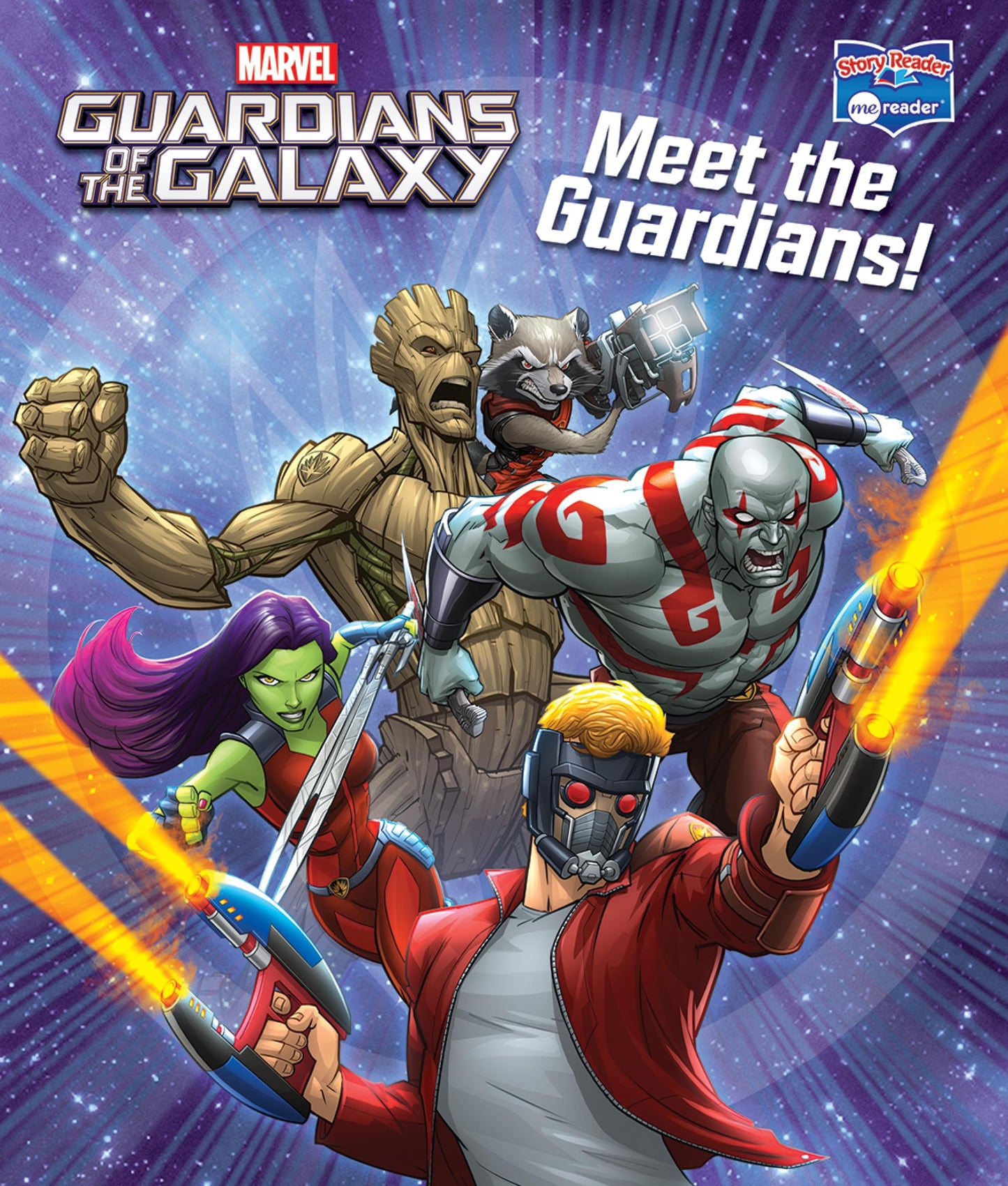 Marvel Super Heroes Spider-man, Avengers, Guardians, and More! - Me Reader Electronic Reader with 8 Book Library - PI Kids