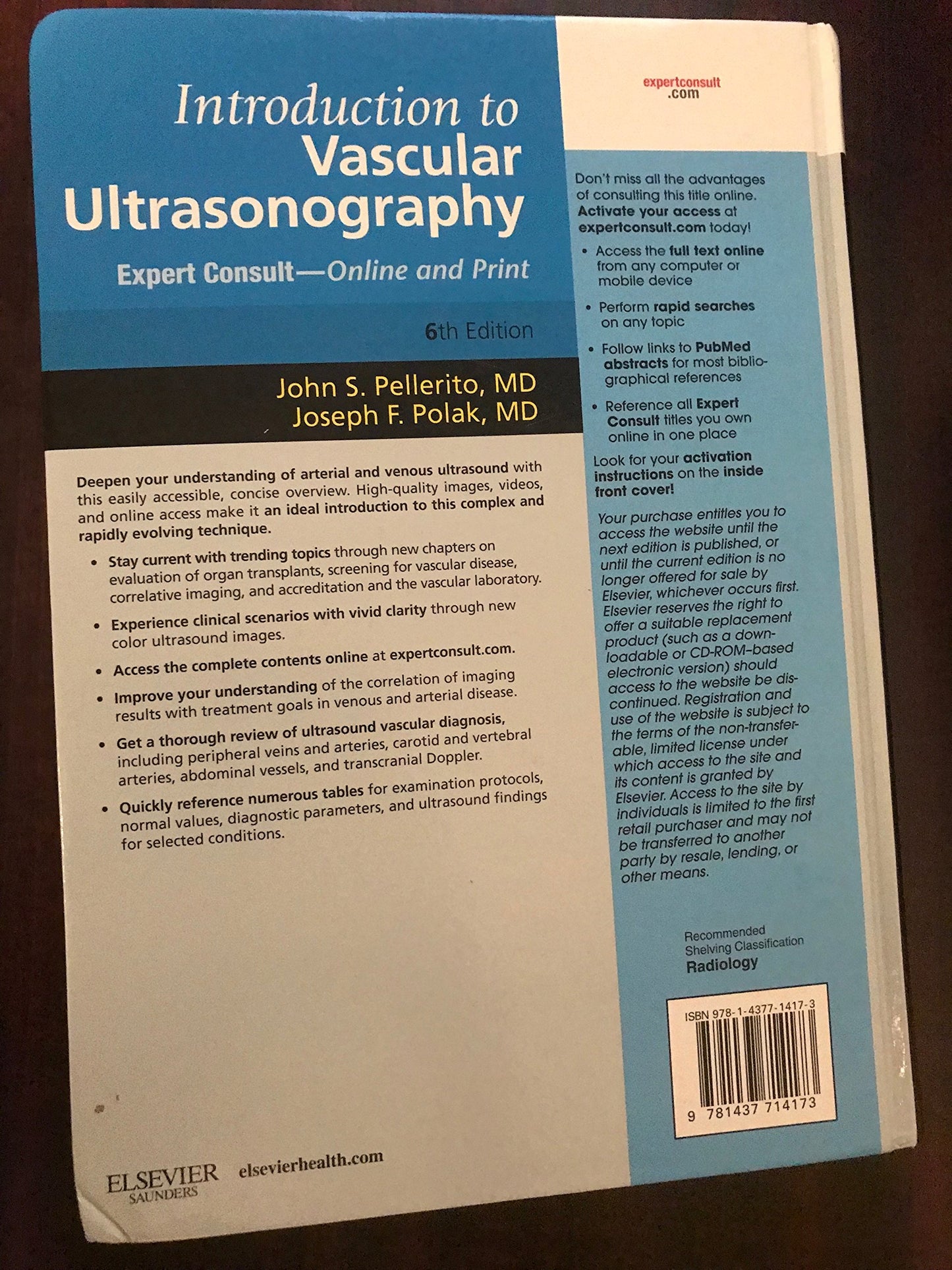 Introduction to Vascular Ultrasonography: Expert Consult - Online and Print (Zwiebel, Introduction of Vascular Ultrasonography)