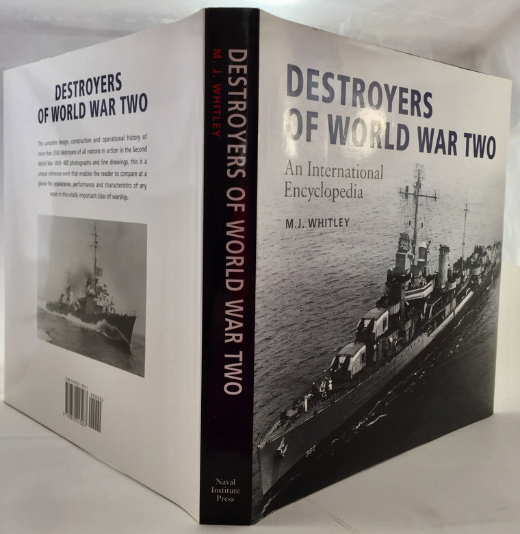 Destroyers of World War Two: An International Encyclopedia — back cover
