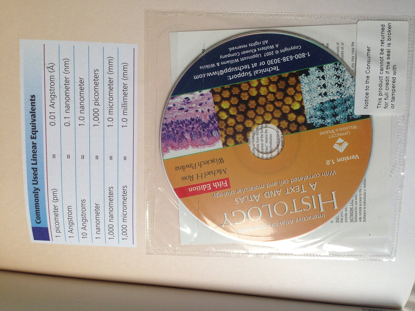 Histology: A Text And Atlas With Correlated Cell and Molecular Biology (Histology (Ross))