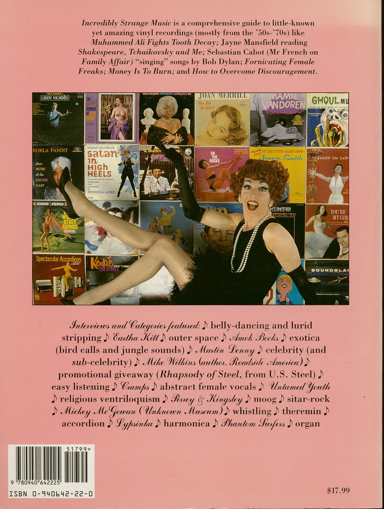Incredibly Strange Music, Vol. 1 — back cover