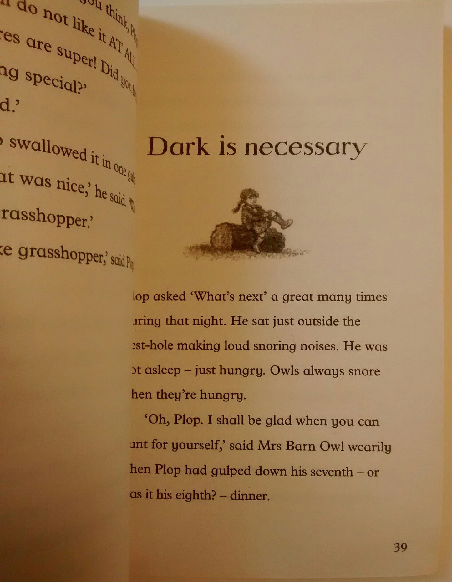 The Owl Who Was Afraid of the Dark