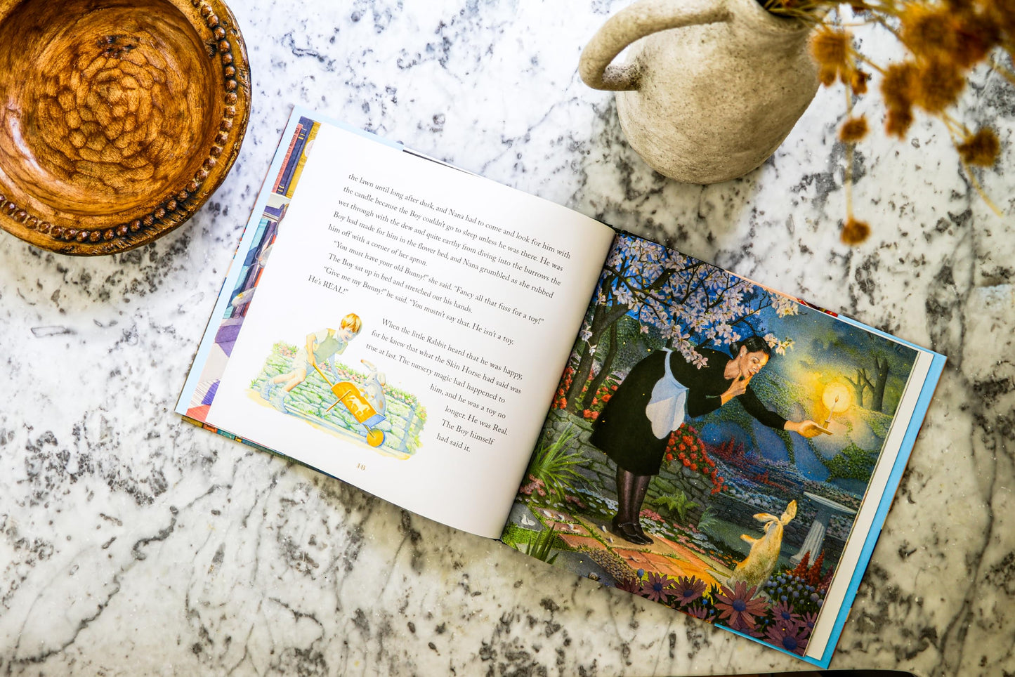 The Velveteen Rabbit Hardcover: The Classic Edition by acclaimed illustrator, Charles Santore (Charles Santore Children's Classics)